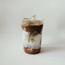 iced banana comfort hojicha 