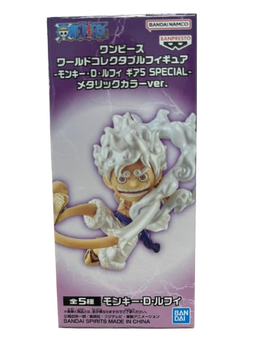 (Japan Version) World Collectable Figure - Monkey D. Luffy Gear 5 [Metallic Ver.] "ONE PIECE"