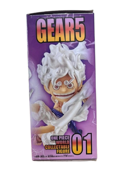(Japan Version) World Collectable Figure - Monkey D. Luffy Gear 5 [Metallic Ver.] "ONE PIECE"