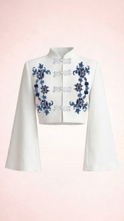 The Porcelain Cheongsam Jacket 