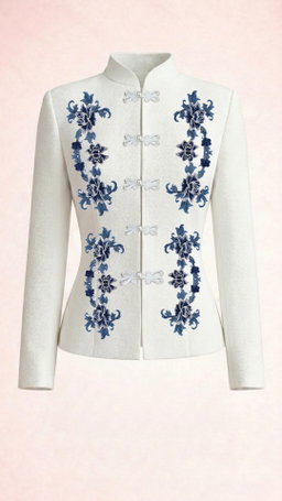 The Porcelain Cheongsam Jacket 