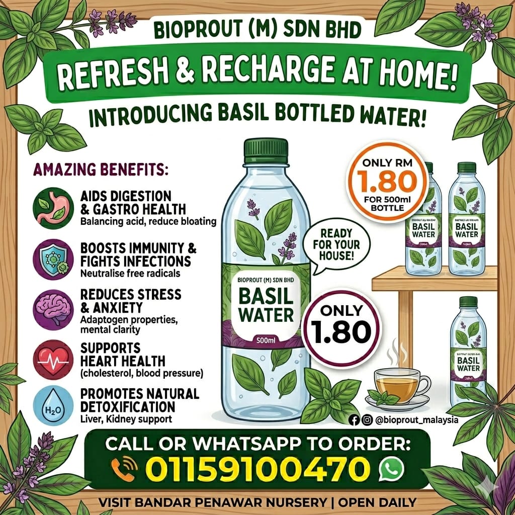 Basil Water