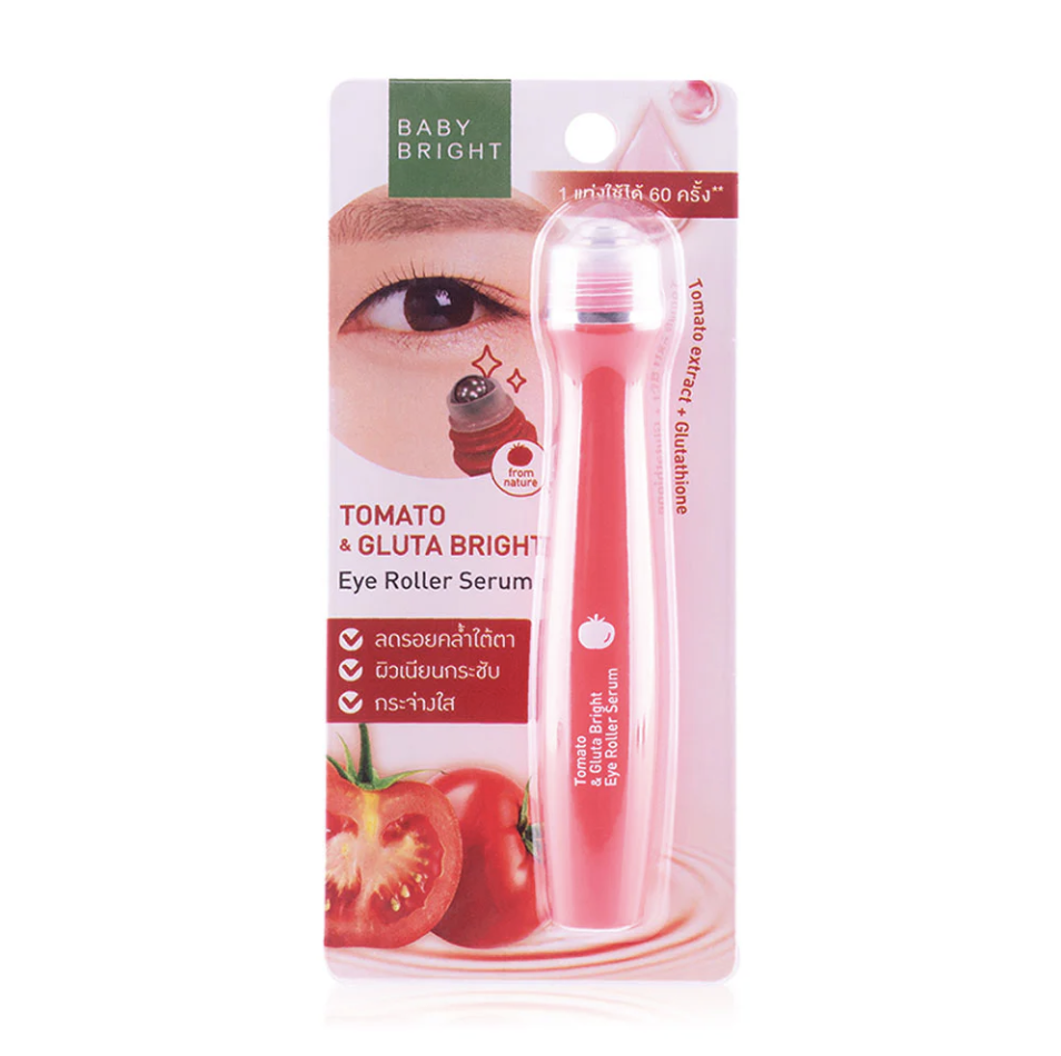 Baby Bright - Eye Roller 15ml (Tomato & Gluta Bright) | Wholesale Makeup Singapore