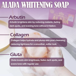 Alada - Instant Whitening Soap 160g | Wholesale Bath & Body Care Singapore
