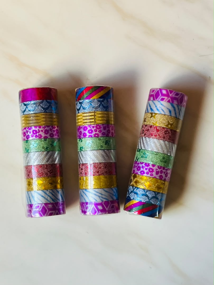 Glitter Washi Tape Set