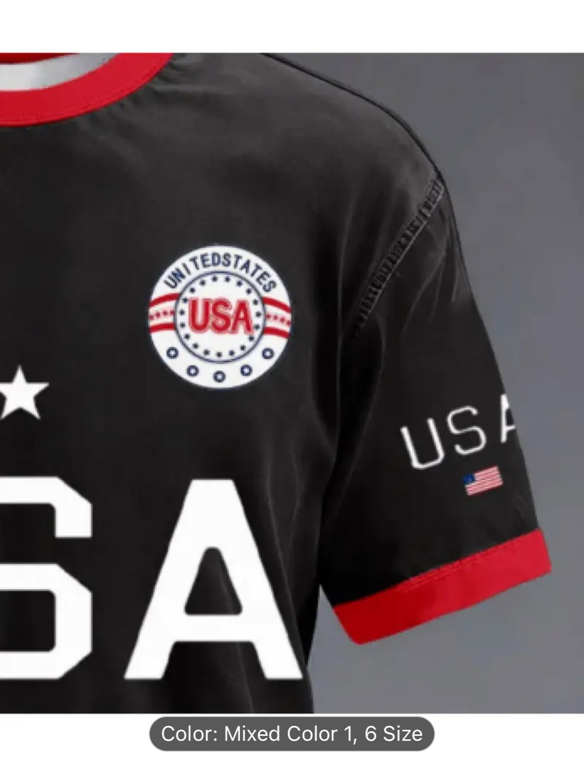 Men'S Casual Athletic Short Sleeve T-Shirt, American Flag Pattern Print, Regular Fit, Machine Washable, Not Dry Clean, Suitable for Daily Casual Athletic Wear_1