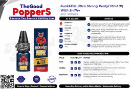 Fuck&Fist Ultra Strong Pentyl 10ml+ Adapter Cap (P)