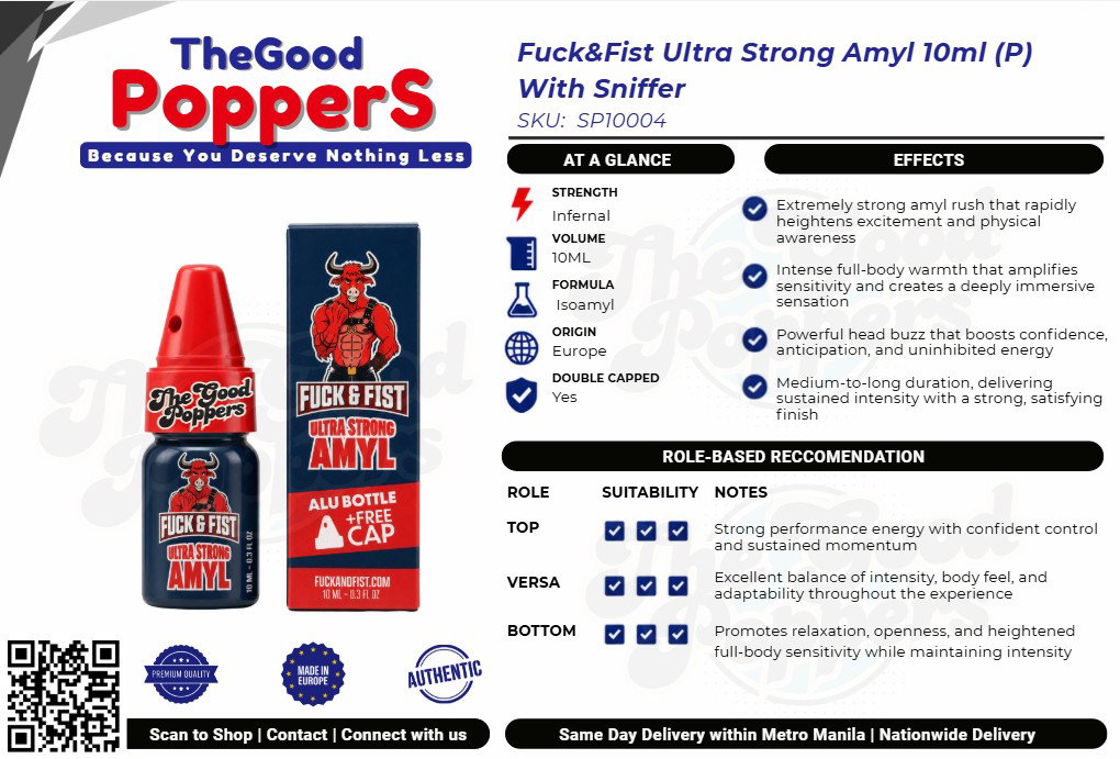 Fuck&Fist Ultra Strong Amyl 10ml + Adapter Cap (P)_0