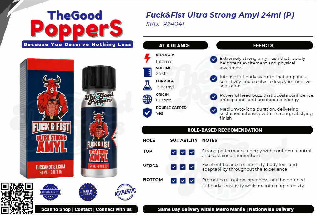Fuck&Fist Ultra Strong Amyl 24ml (P)