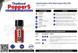 Amsterdam XXX Red Label 10ml (P)