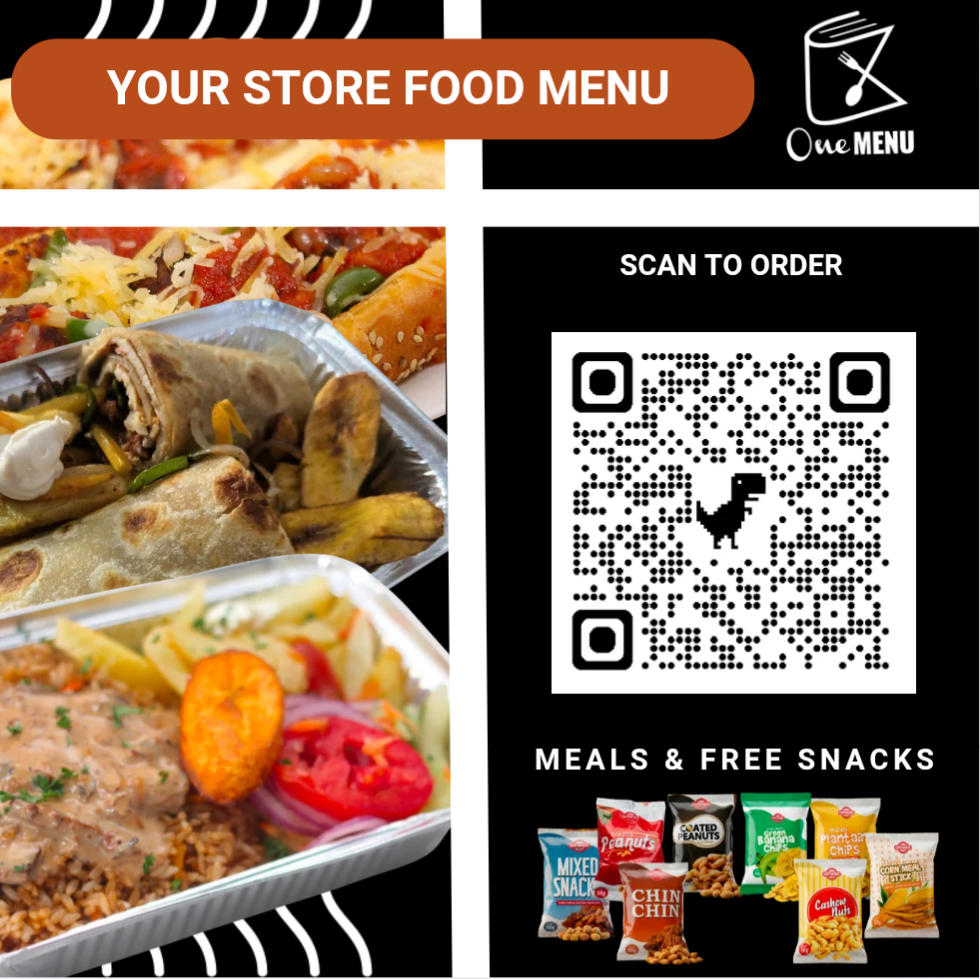 YOUR STORE FOOD MENU 