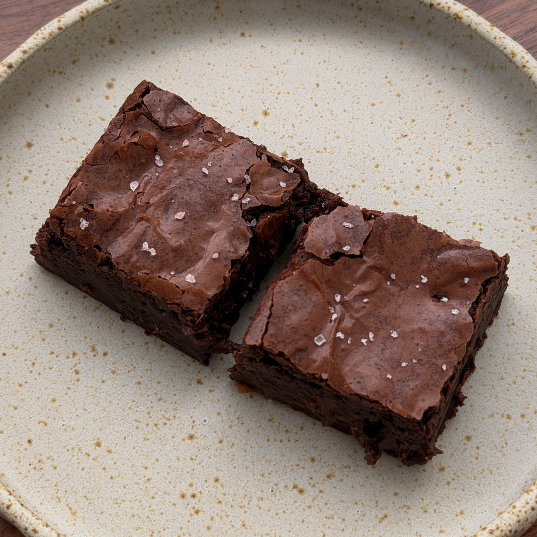 Sea Salt Fudge Brownies