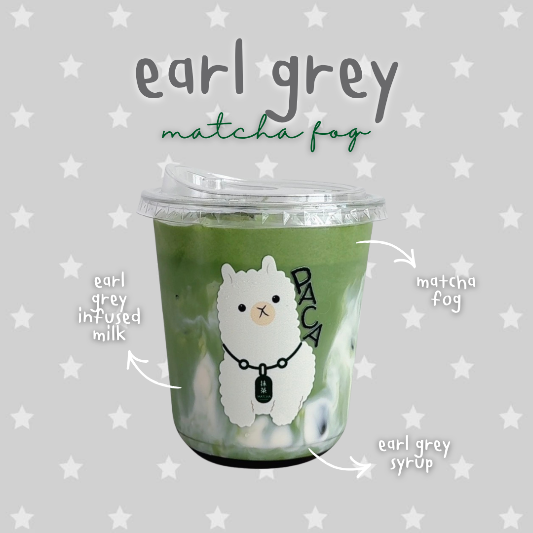 [NEW] Iced Earl Grey Matcha Fog