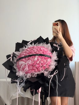 99 Stalk Soap Rose Bouquet 