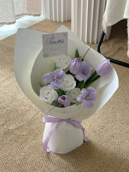 Lavender Whisper Mixed Flower Bouquet