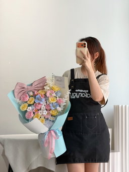 Candy Petals Soap Flower Mixed Bouquet
