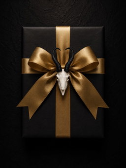 Gift Box Animal Skulls Charms Springbok