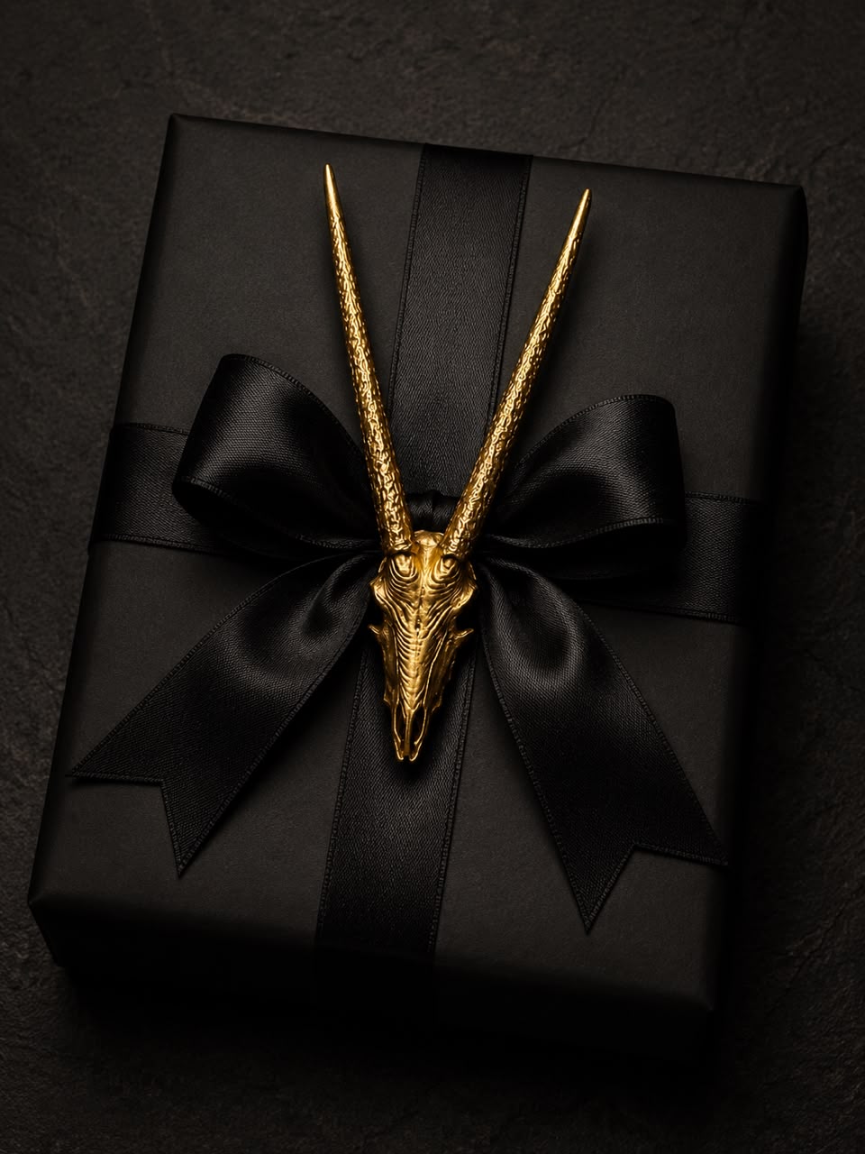 Gift Box Animal Skulls Charms Sable