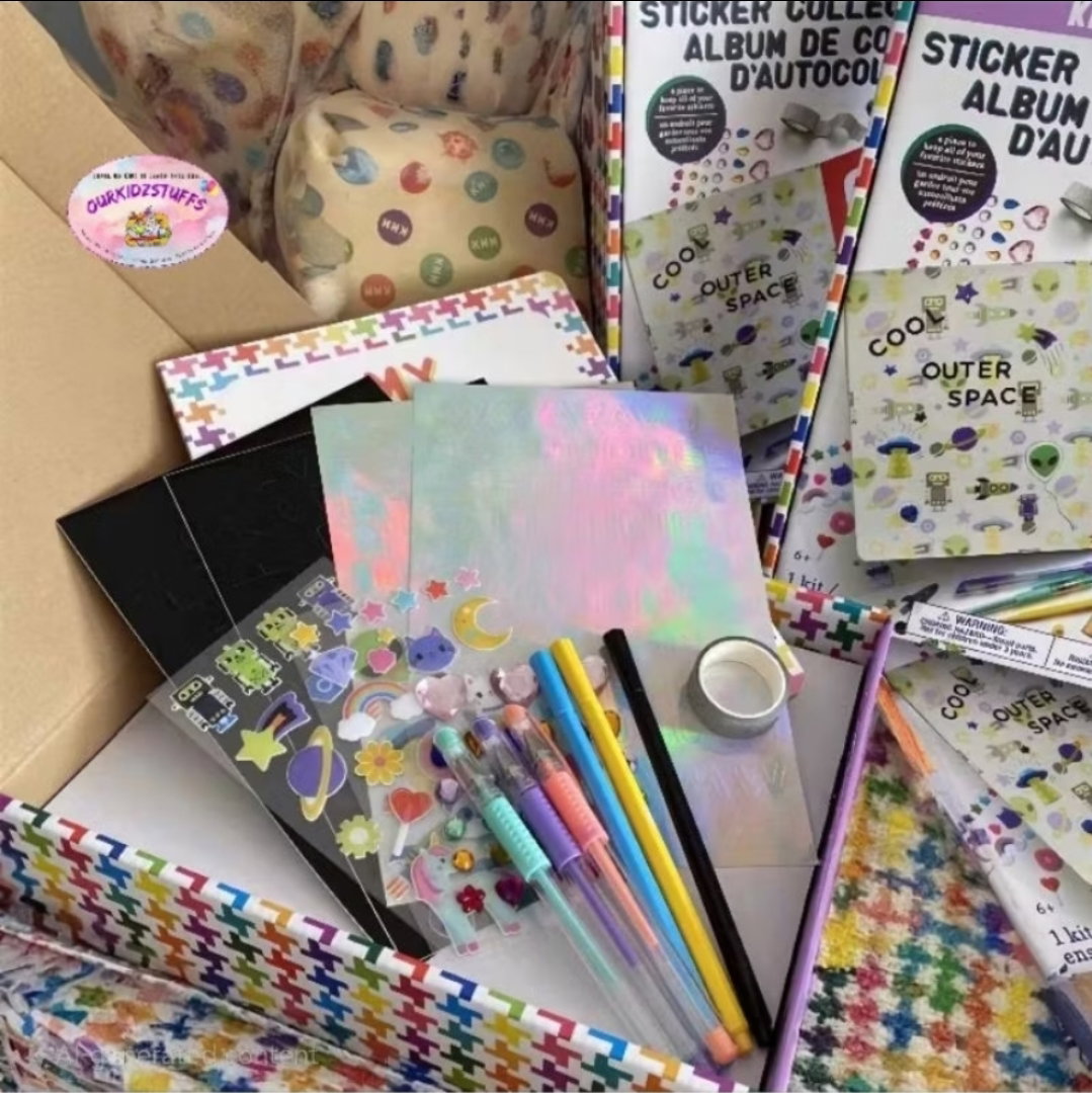 Kid Made Modern Sticker Collection Album Kit_1