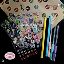 Kid Made Modern Sticker Collection Album Kit