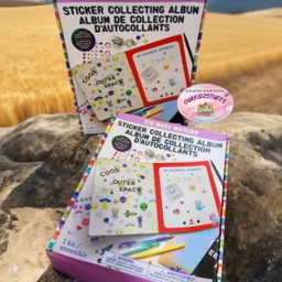 Kid Made Modern Sticker Collection Album Kit