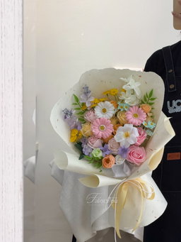 Spring Whisper Soap Flower Bouquet 