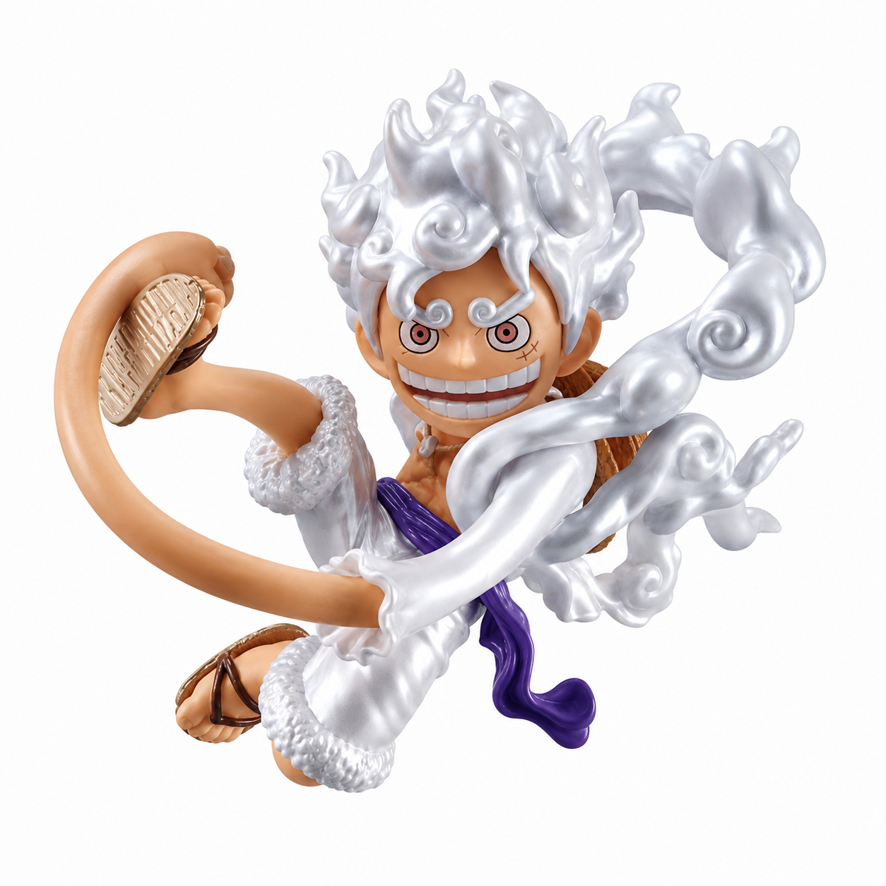 (Japan Version) World Collectable Figure - Monkey D. Luffy Gear 5 [Metallic Ver.] "ONE PIECE"_1