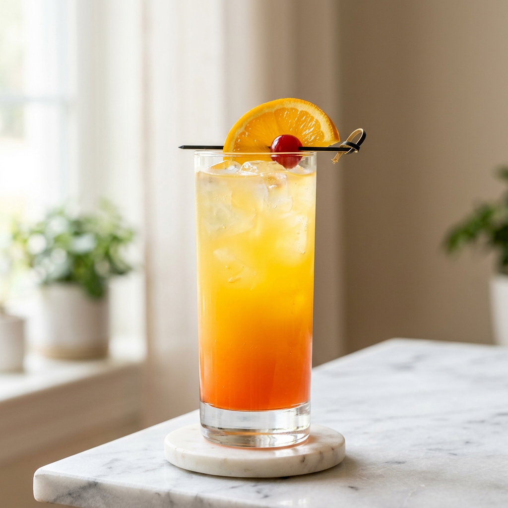 TEQUILA SUNRISE COCKTAIL