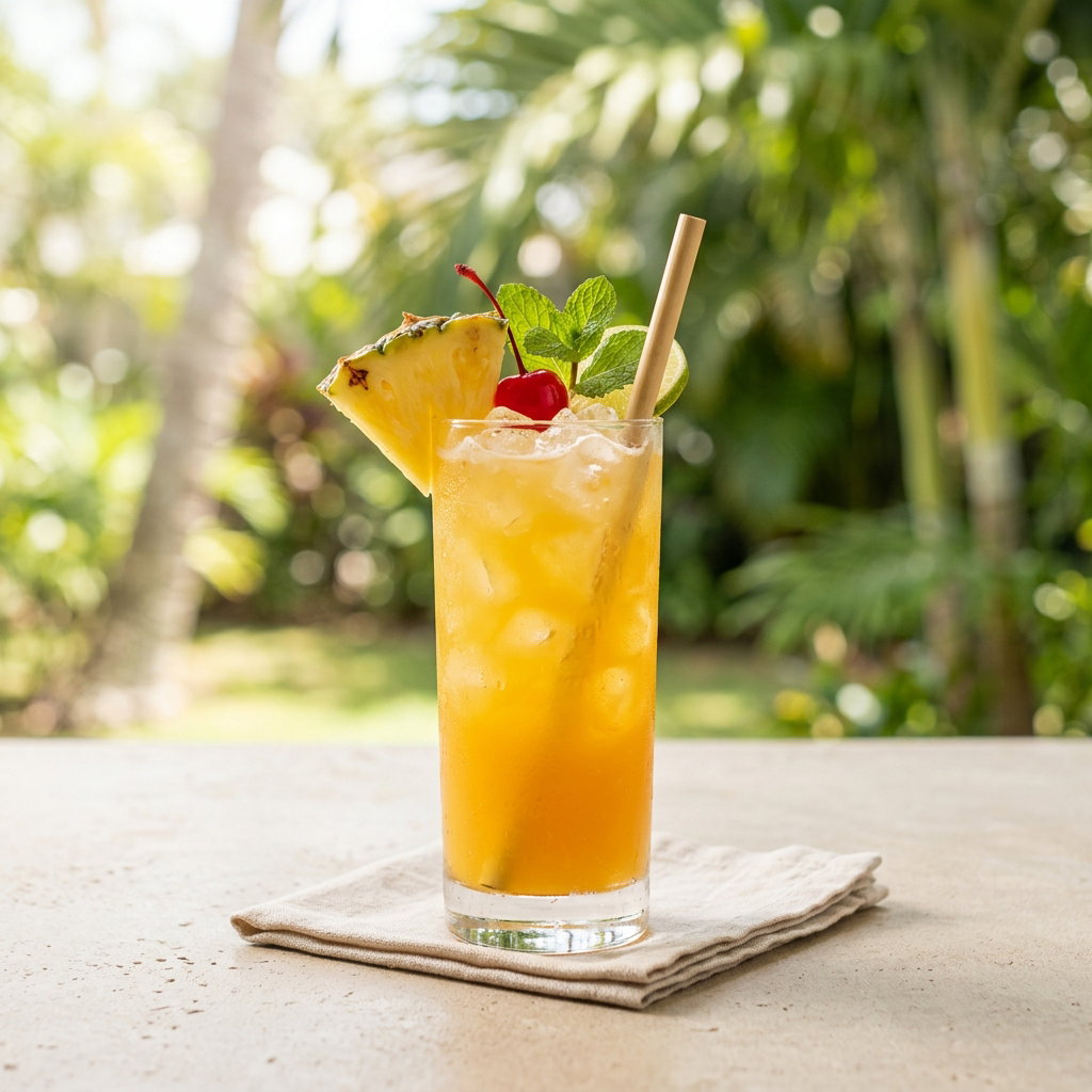 TROPICAL COOLER MOCKTAIL