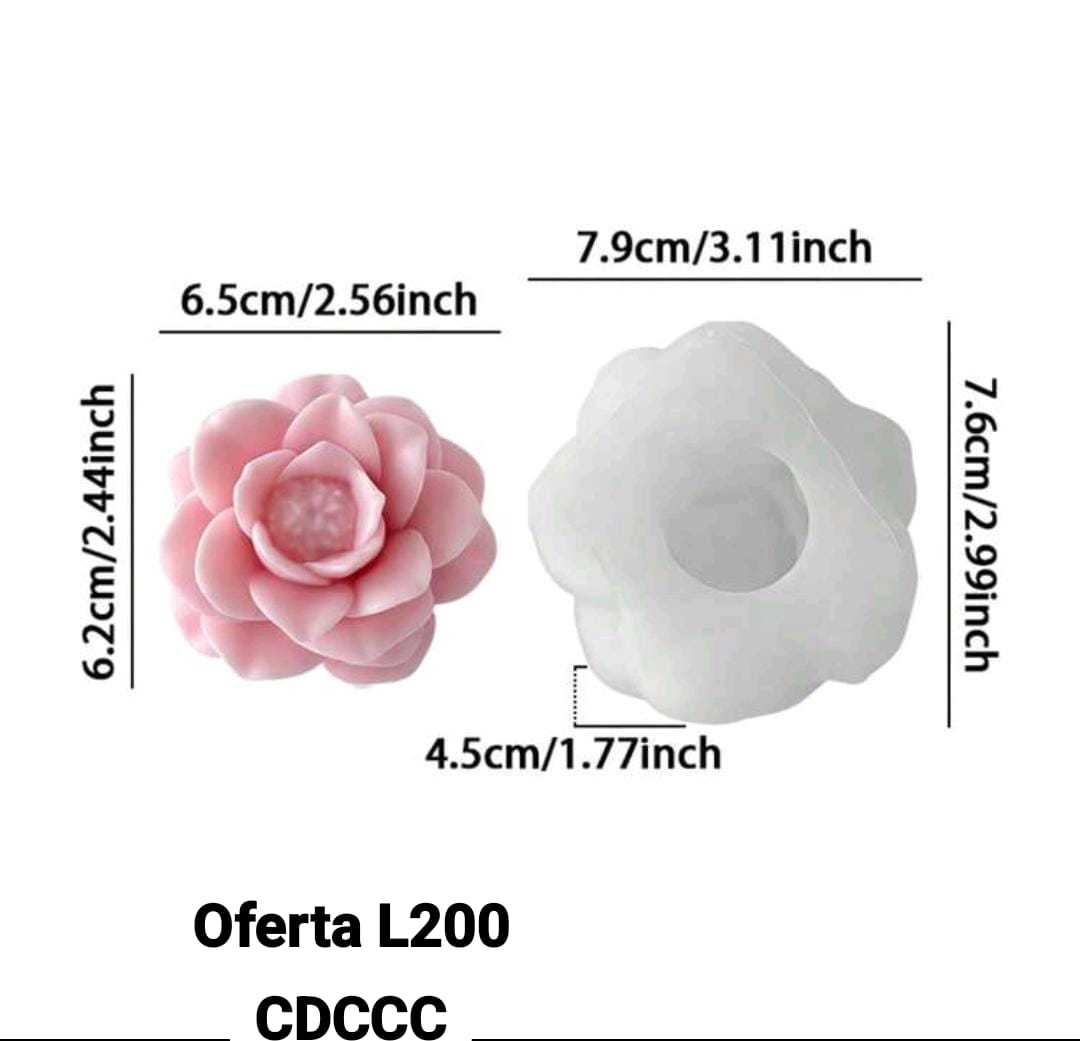 Molde Flor
