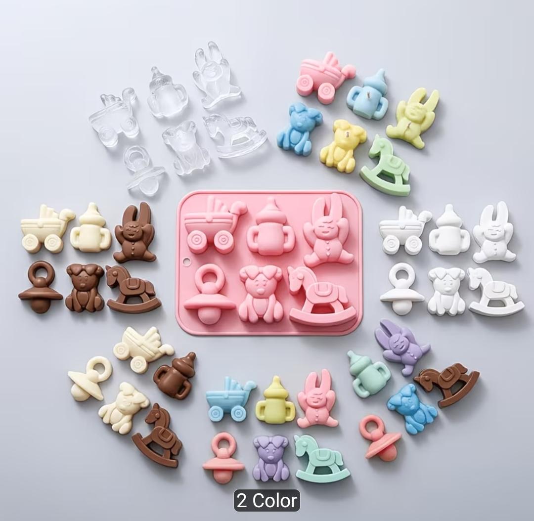 Molde figuras de bebé