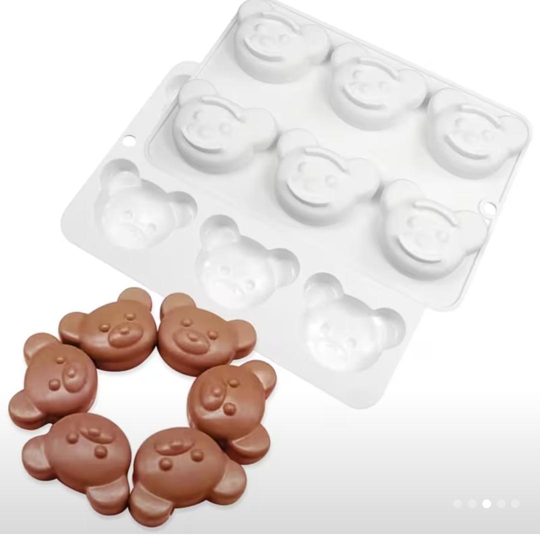 Molde cara de osos