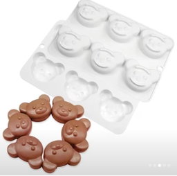 Molde cara de osos