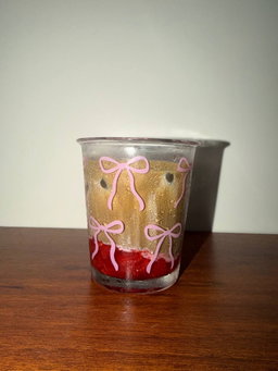 Strawberry Hojicha Latte