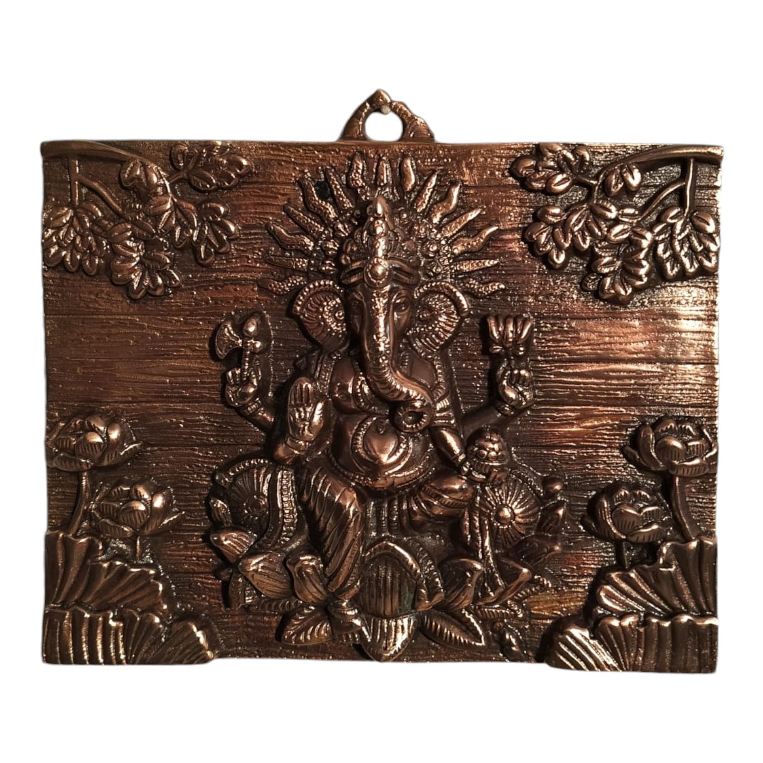 Sharu Space Small Frame Ganesh Plate - 10"_0