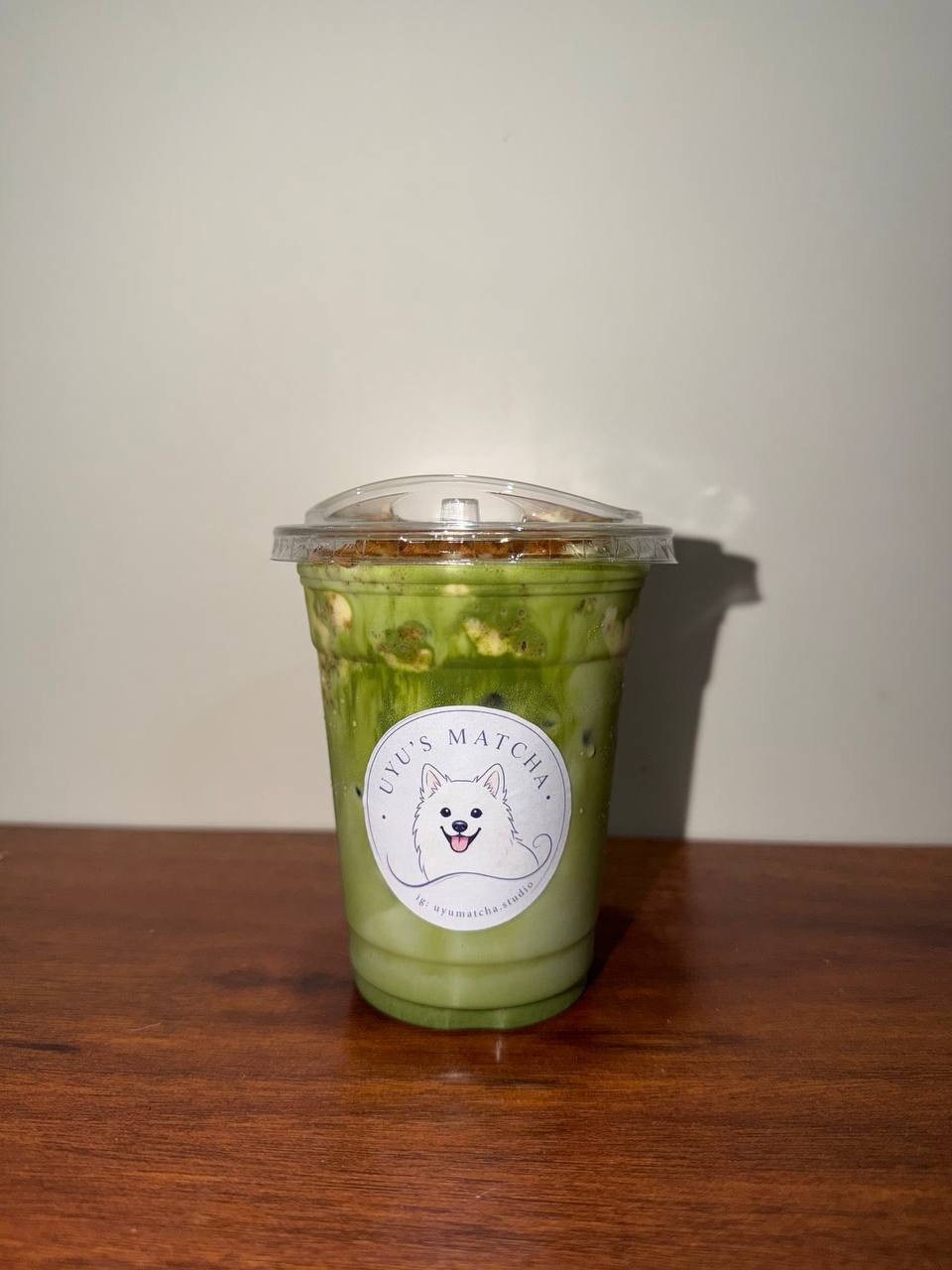 Banana Pudding Matcha Latte