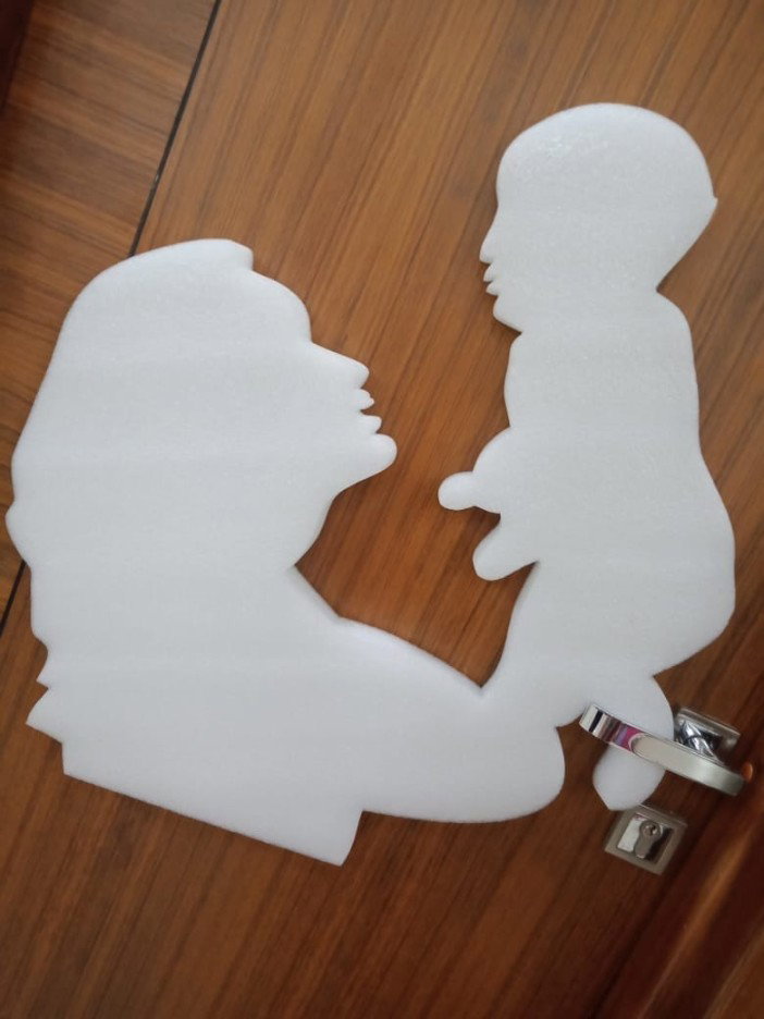 Sharu Space Foam Mother and Baby New - 2ft