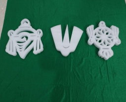 Sharu Space Foam Shanku Chakra Namam Set - 1ft Each