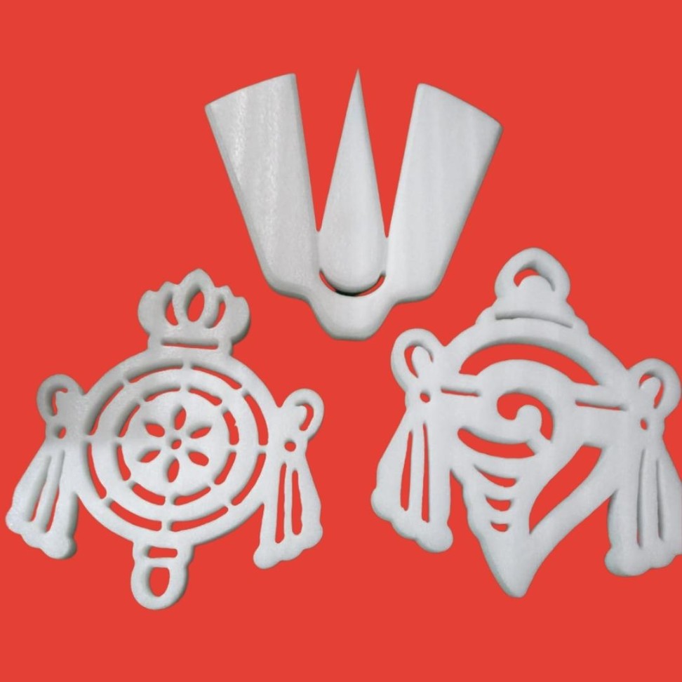 Sharu Space Foam Shanku Chakra Namam Set - 2ft Each_0