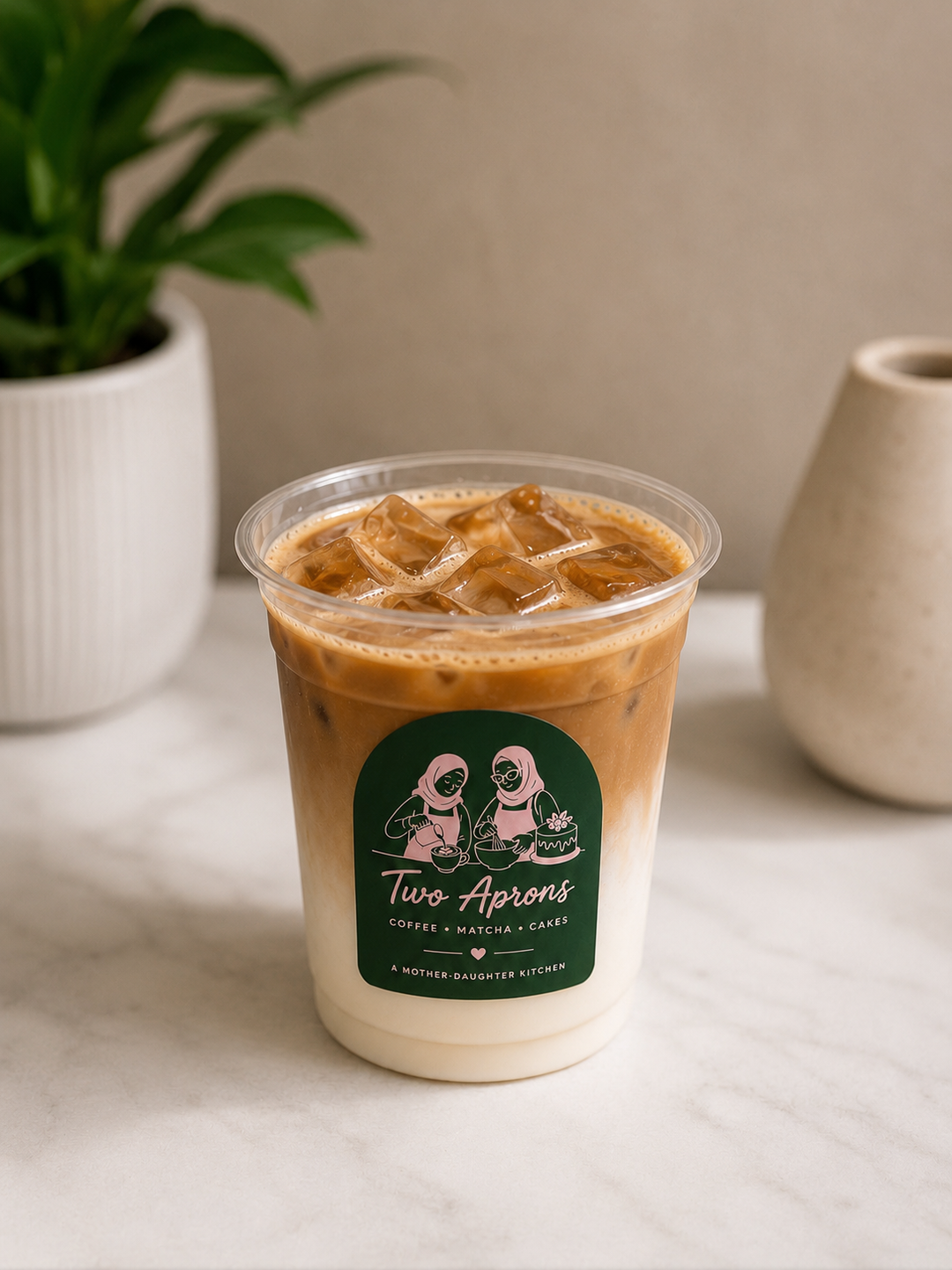 Iced Latte (Unsweetened)