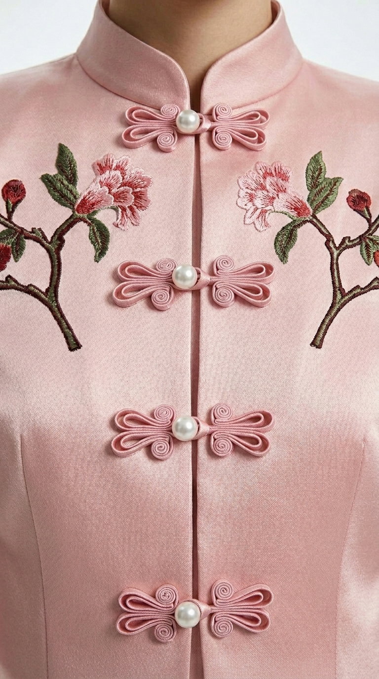 The Pomegranate Cheongsam Jacket_2