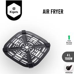 4L Digital Glass Air Fryer 