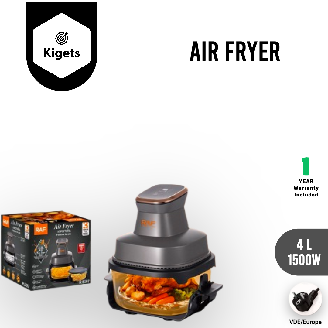 4L Digital Glass Air Fryer