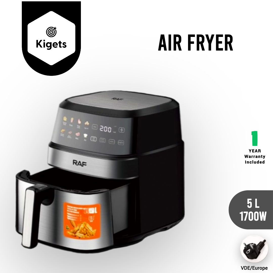 5L Digital Air Fryer With Separate Basket _4