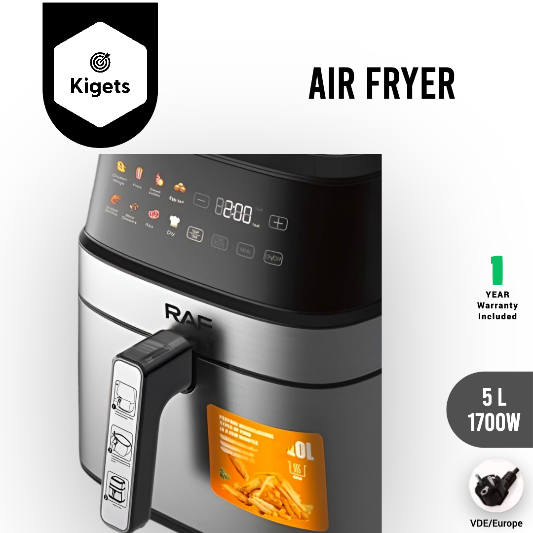 5L Digital Air Fryer With Separate Basket _7