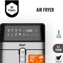 5L Digital Air Fryer With Separate Basket 