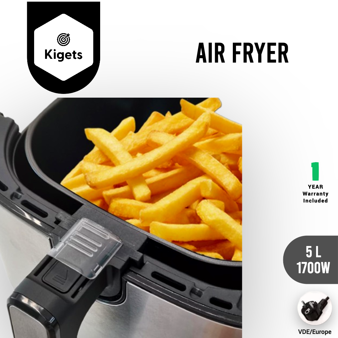 5L Digital Air Fryer With Separate Basket _5