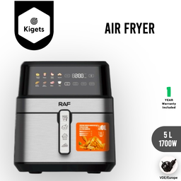 5L Digital Air Fryer With Separate Basket 