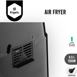 6.5L Digital Air Fryer With Visible Window 