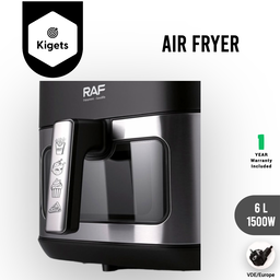 6L Digital Air Fryer With Visible Window  